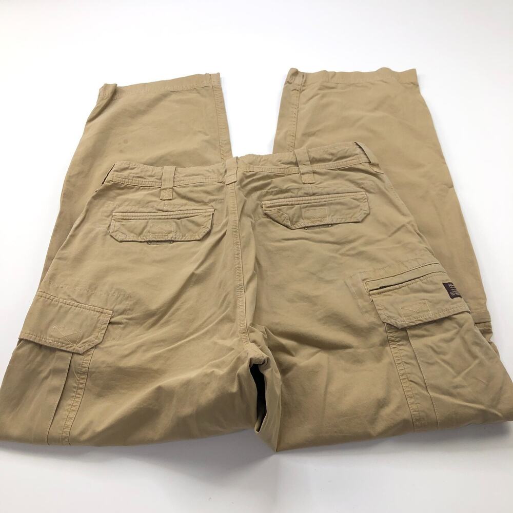 Abercrombie & Fitch 34 (Fits 35W 32L) Baggy Cargo Paratrooper Vintage VTG Pants
